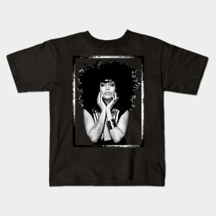 Erykah Badu - Vintage Grunge Kids T-Shirt